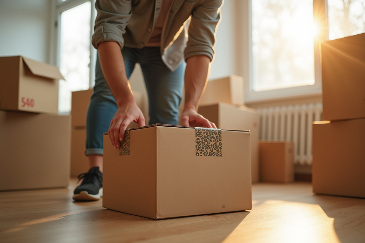 Fermeture efficace des cartons de déménagement : méthodes et astuces
