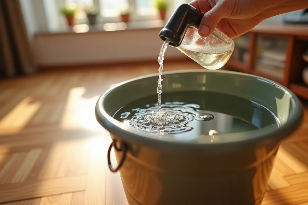 Nettoyer un parquet avec du savon noir efficacement et sans l'abîmer